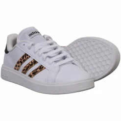 Adidas Grand Court Dame Sneakers - White/Leo