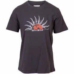 ADPT Dame T-shirt - Asphat/Sun Child