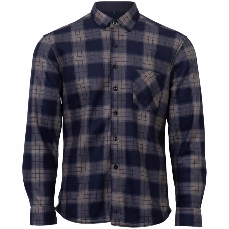 Anyway Herre Skjorte m. for - Navy/Blue