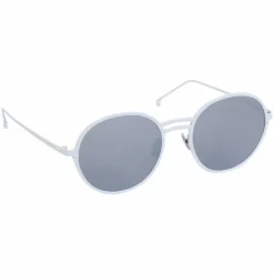 AYM Yael Unisex Solbriller - White/Silver