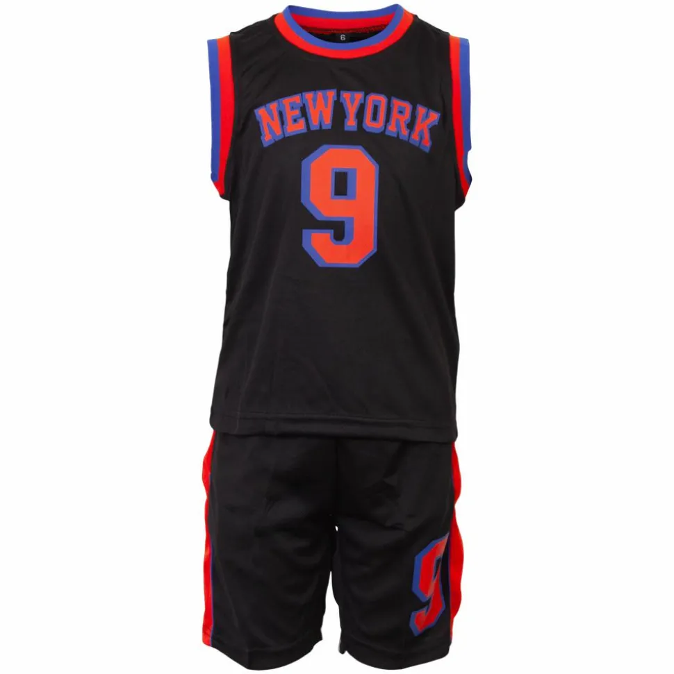 Basketball Børne Shortssæt - Sort
