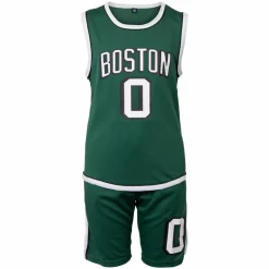 Basketball Børne Shortssæt - Grøn