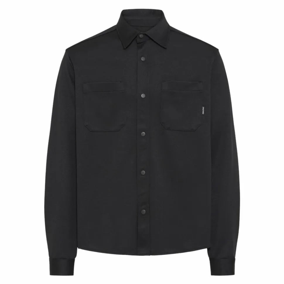 Blend Adrian Herre Skjorte - Black Beauty