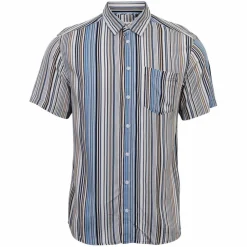 Blend Agan Herre Kortærmet skjorte - Dress Blues