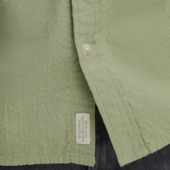 Blend Alke Herre Kortærmet skjorte - Oil Green