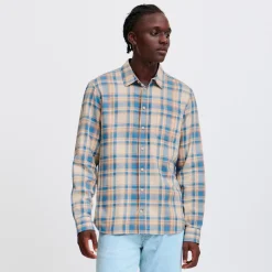 Blend Bob Herre Skjorte - Copen Blue