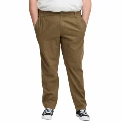 Blend Herre Bukser i hørmix Plus Size - Beech