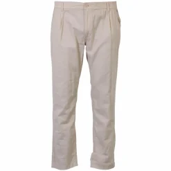 Blend Herre Bukser i hørmix Plus Size - Oyster Grey