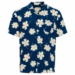 Blend Herre Kortærmet skjorte - Dress Blues