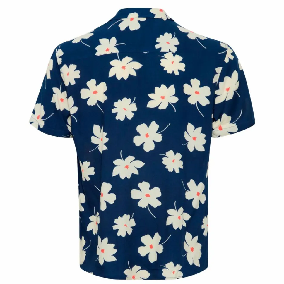 Blend Herre Kortærmet skjorte - Dress Blues