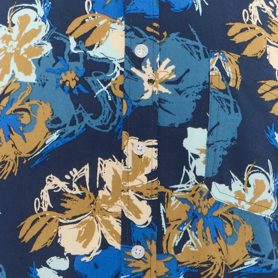 Blend Herre Kortærmet skjorte - Dress Blues