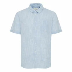 Blend Herre Kortærmet skjorte Plus Size - Aqua Sky