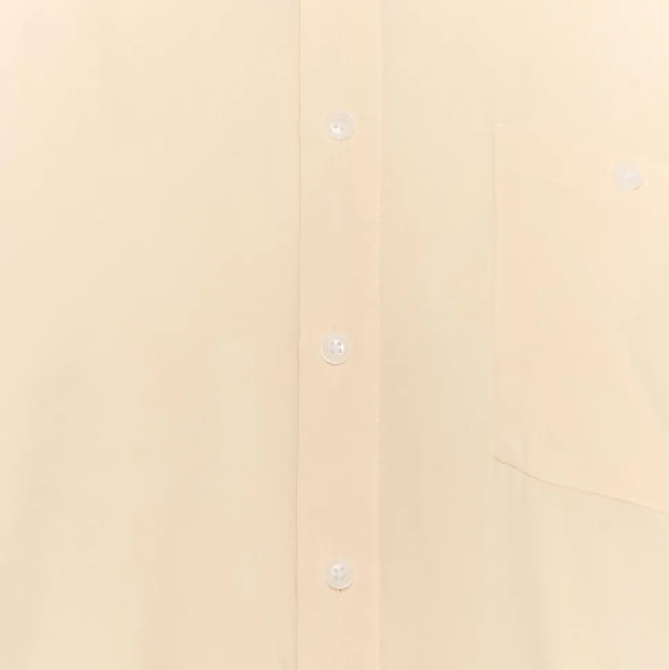 Blend Herre Kortærmet skjorte - Bleached Sand