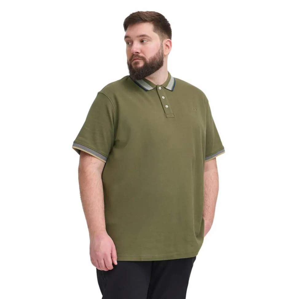 Blend Herre Polo - Olive Night
