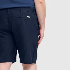 Blend Herre Shorts i hørmix Plus Size - Dress Blues