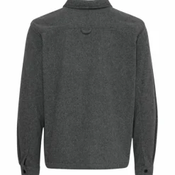 Blend Herre Skjorte Jakke Plus Size - Charcoal Mix