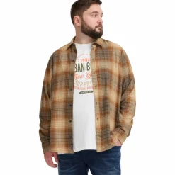 Blend Herre Skjorte Plus Size - Forest Night