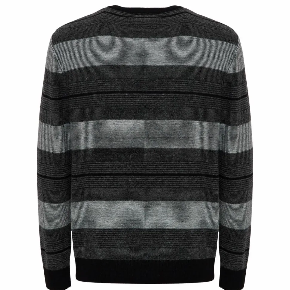Blend Herre Striktrøje - Black