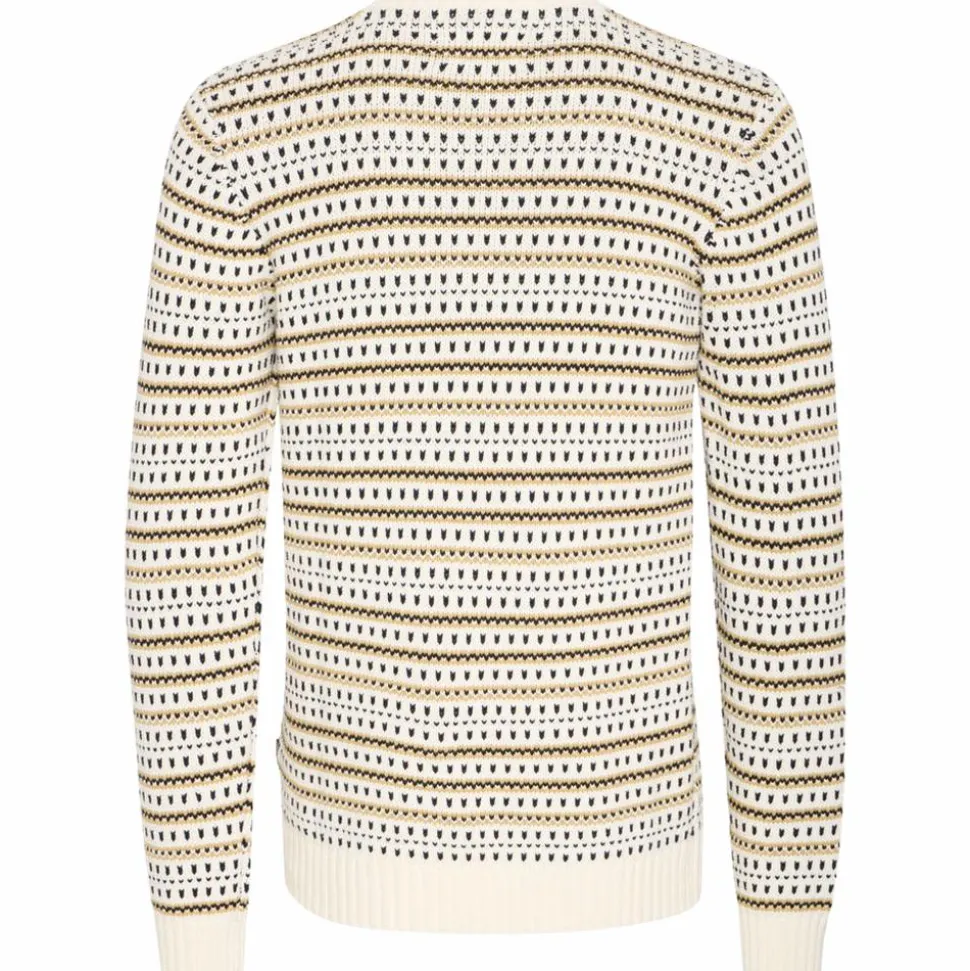 Blend Herre Striktrøje - Vanilla Ice