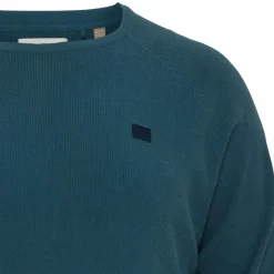 Blend Herre Striktrøje Plus Size - Orion Blue