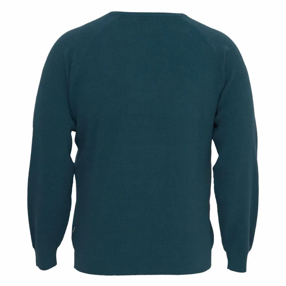 Blend Herre Striktrøje Plus Size - Orion Blue