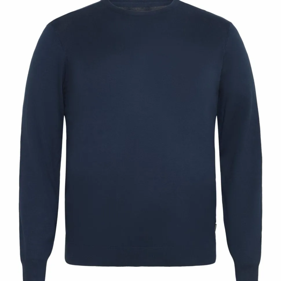 Blend Herre Striktrøje Plus Size - Dress Blues