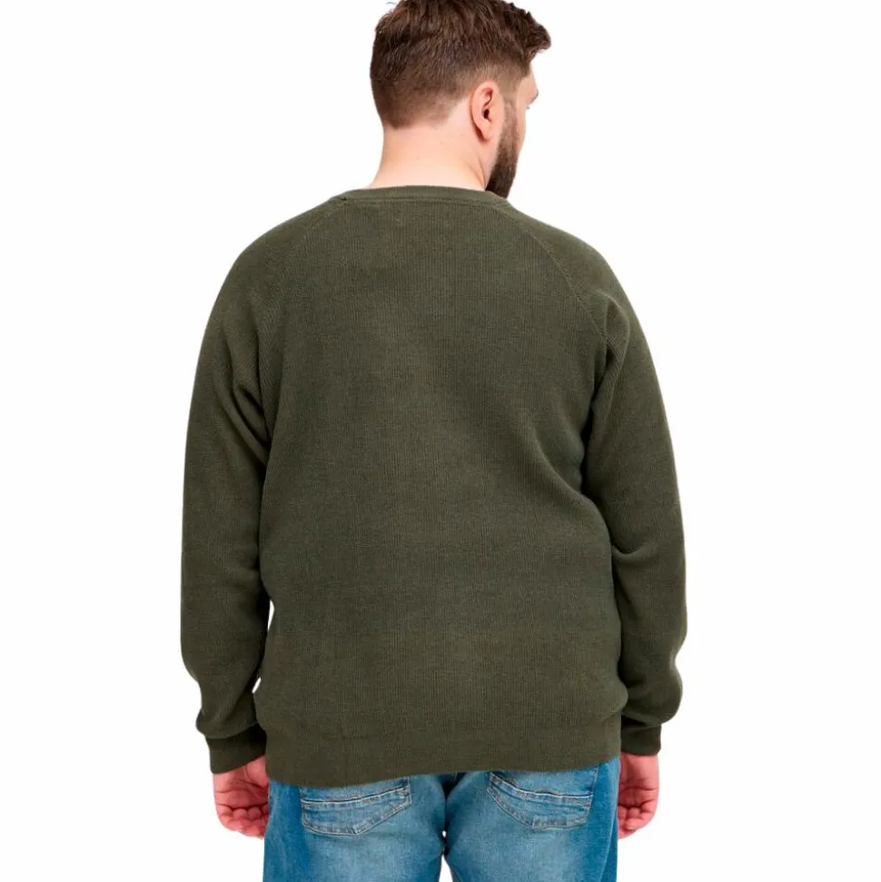 Blend Herre Striktrøje Plus Size - Forest Night