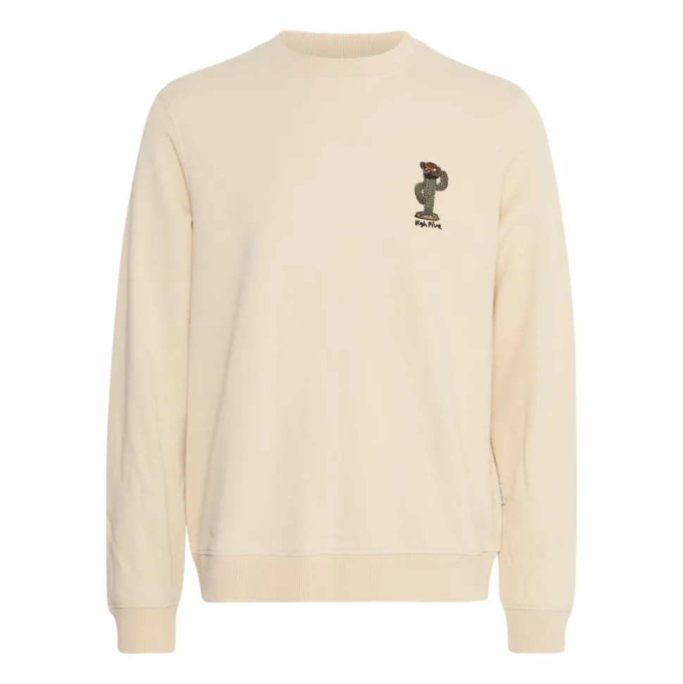 Blend Herre Sweatshirt - Bleached Sand