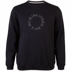 Blend Herre Sweatshirt Plus Size - Black