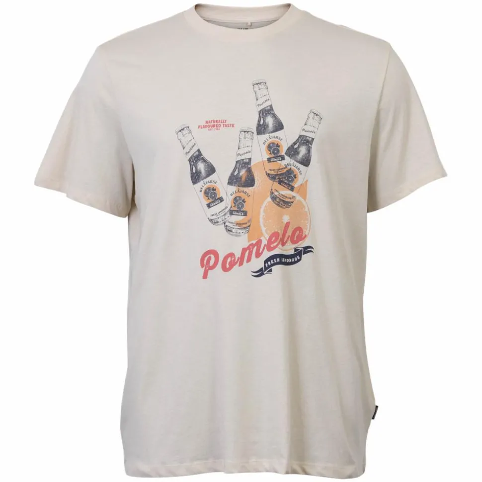 Blend Herre T-shirt - Bleached Sand