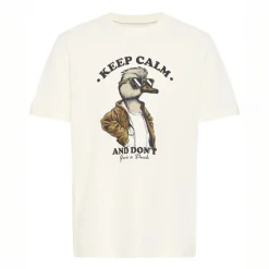 Blend Herre T-shirt - WHITE DUCK