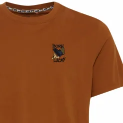 Blend Herre T-shirt Plus Size - Caramel Cafe