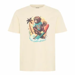 Blend Jessy Herre T-shirt - Bleached Sand