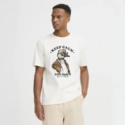 Blend Vik Herre T-shirt - WHITE DUCK