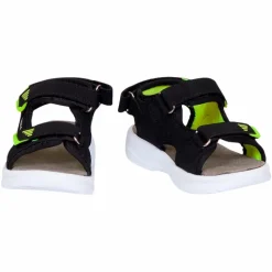 Børne Sandaler - Black/Lime
