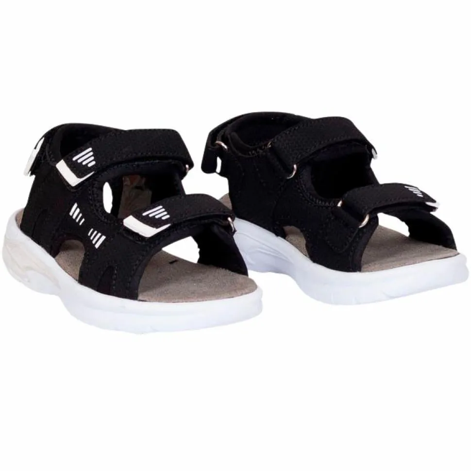 Børne Sandaler - Black/White