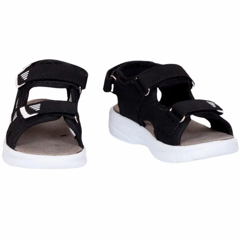 Børne Sandaler - Black/White