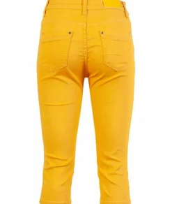BS Jeans Dame Capri - Mustard
