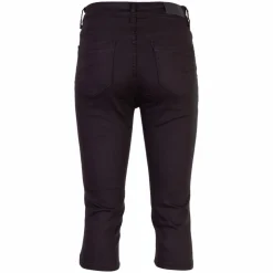 BS Jeans Dame Capri Plus Size - Sort