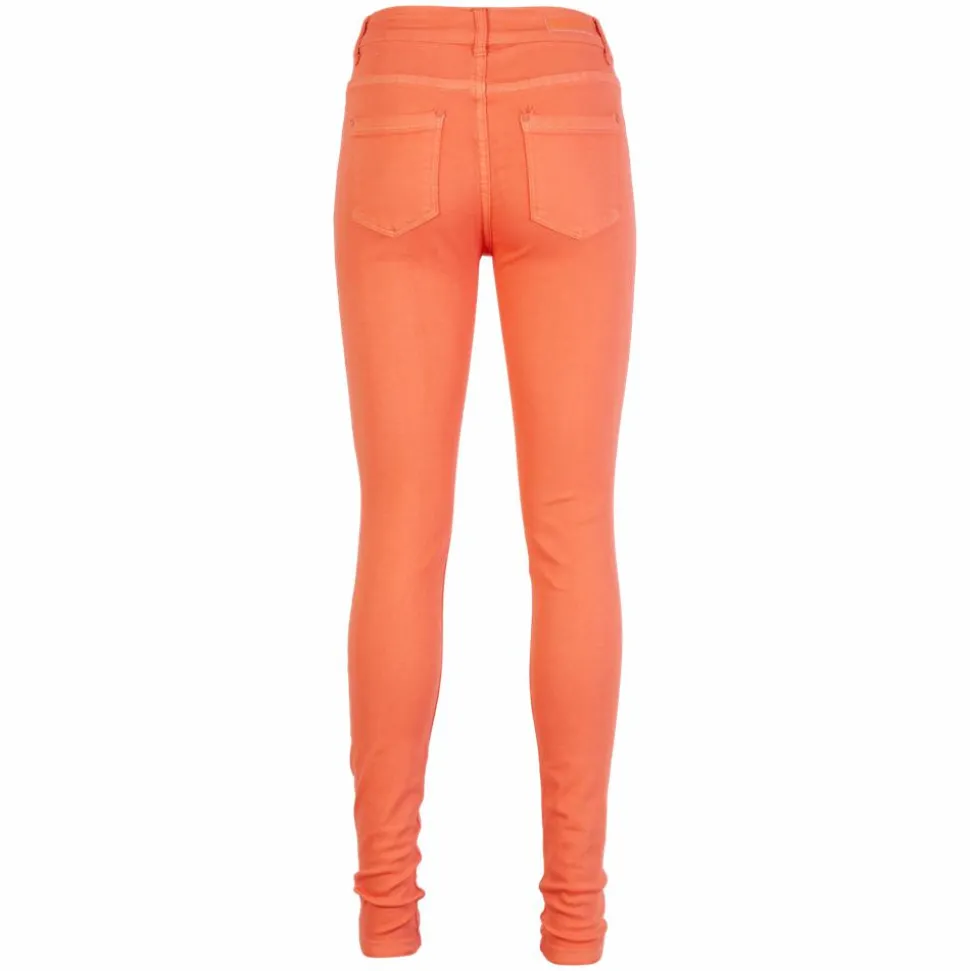 BS Jeans Dame Jeans Plus Size - Lys Koral