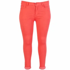 BS Jeans Dame Jeans Plus Size - Rød