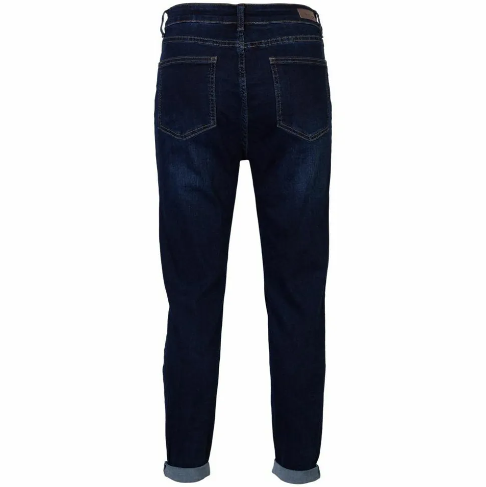 BS Jeans Dame Jeans Plus Size - Denim Dark Blue