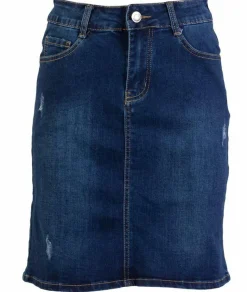 BS Jeans Dame Nederdel - Blue