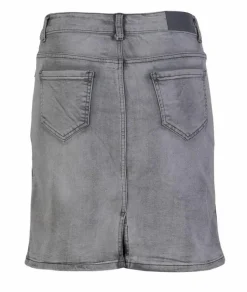 BS Jeans Dame Nederdel - Grå