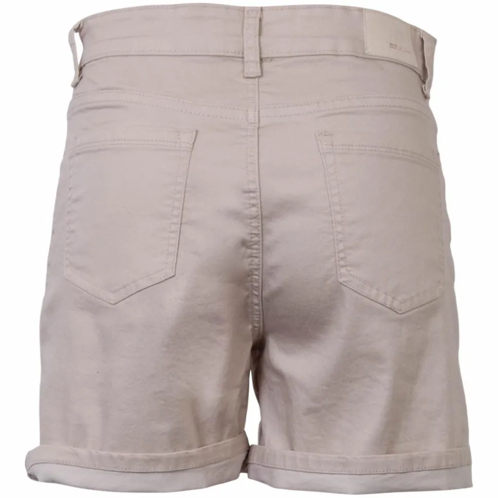 BS Jeans Dame Shorts - Beige