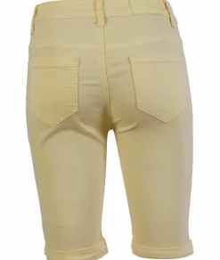 BS Jeans Dame Shorts - Yellow