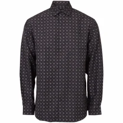 Carnét Bernhard Herre Skjorte Plus Size - Charcoal