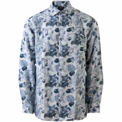 Carnét Bernhard Herre Skjorte Plus Size - Blue Heaven