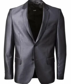 Carnét Evian Herre Blazer - Dark Grey