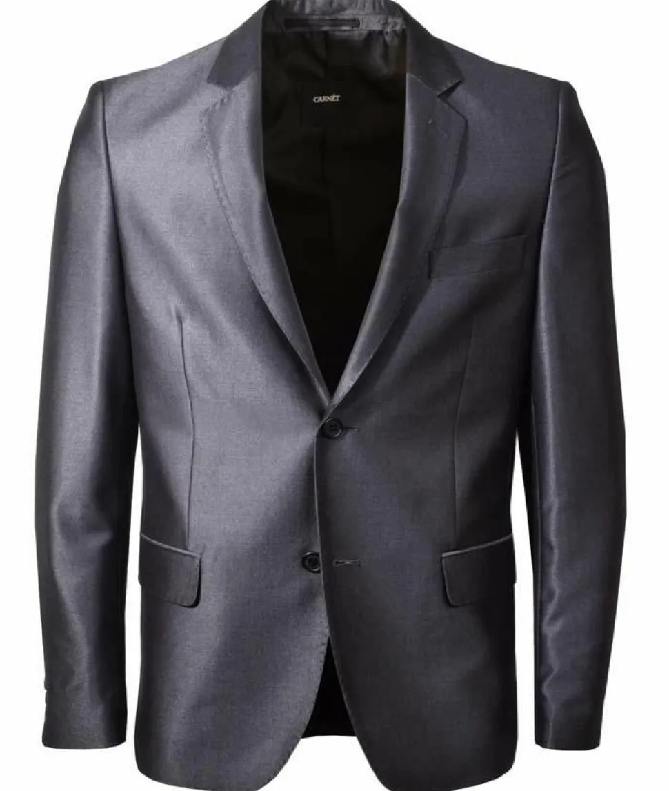 Carnét Evian Herre Blazer - Dark Grey